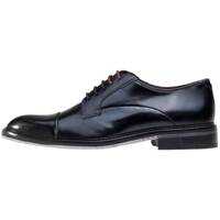 Pantofi Aokii Toe-Cap Derby Shoes In Black* Barbati