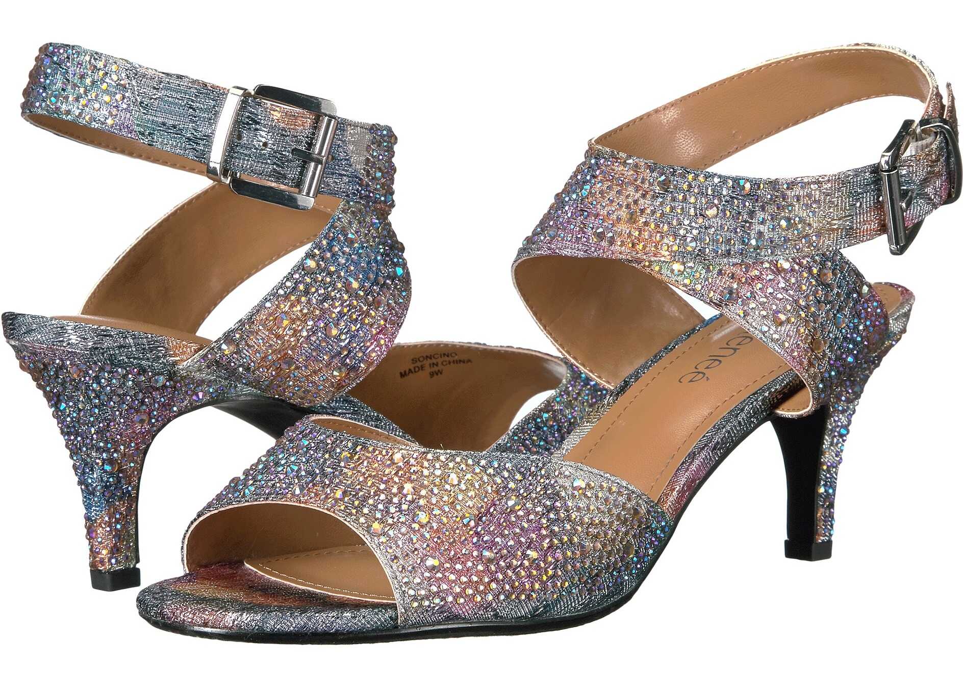 Sandala J. Renee Soncino Silver/Pastel