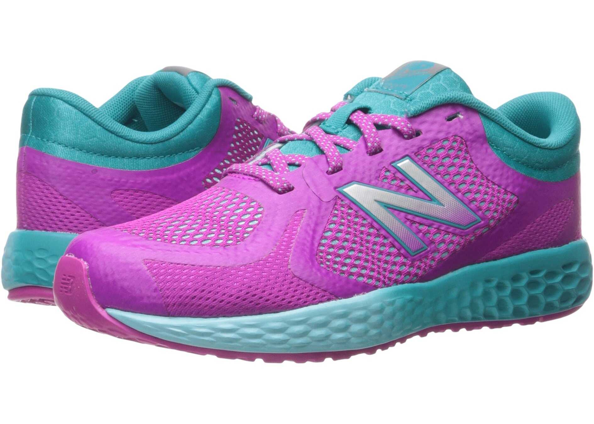 Tenis New Balance Kids KJ720v4 (Little Kid/Big Kid) Purple/Teal
