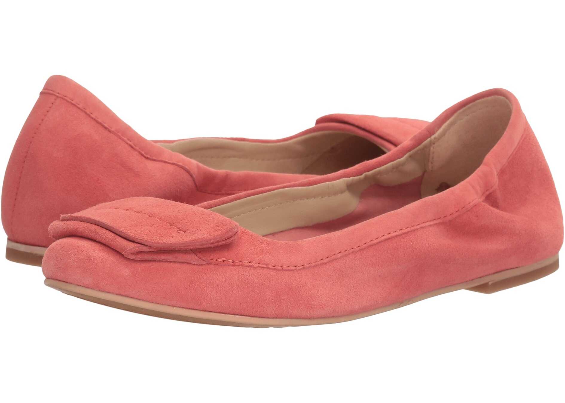Balerin Hush Puppies Livi Heather Coral Suede
