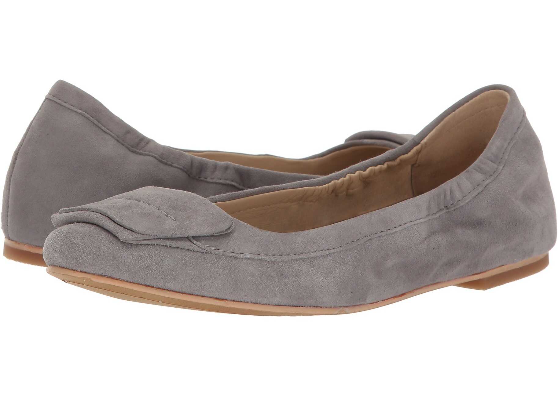 Balerin Hush Puppies Livi Heather Frost Grey Suede