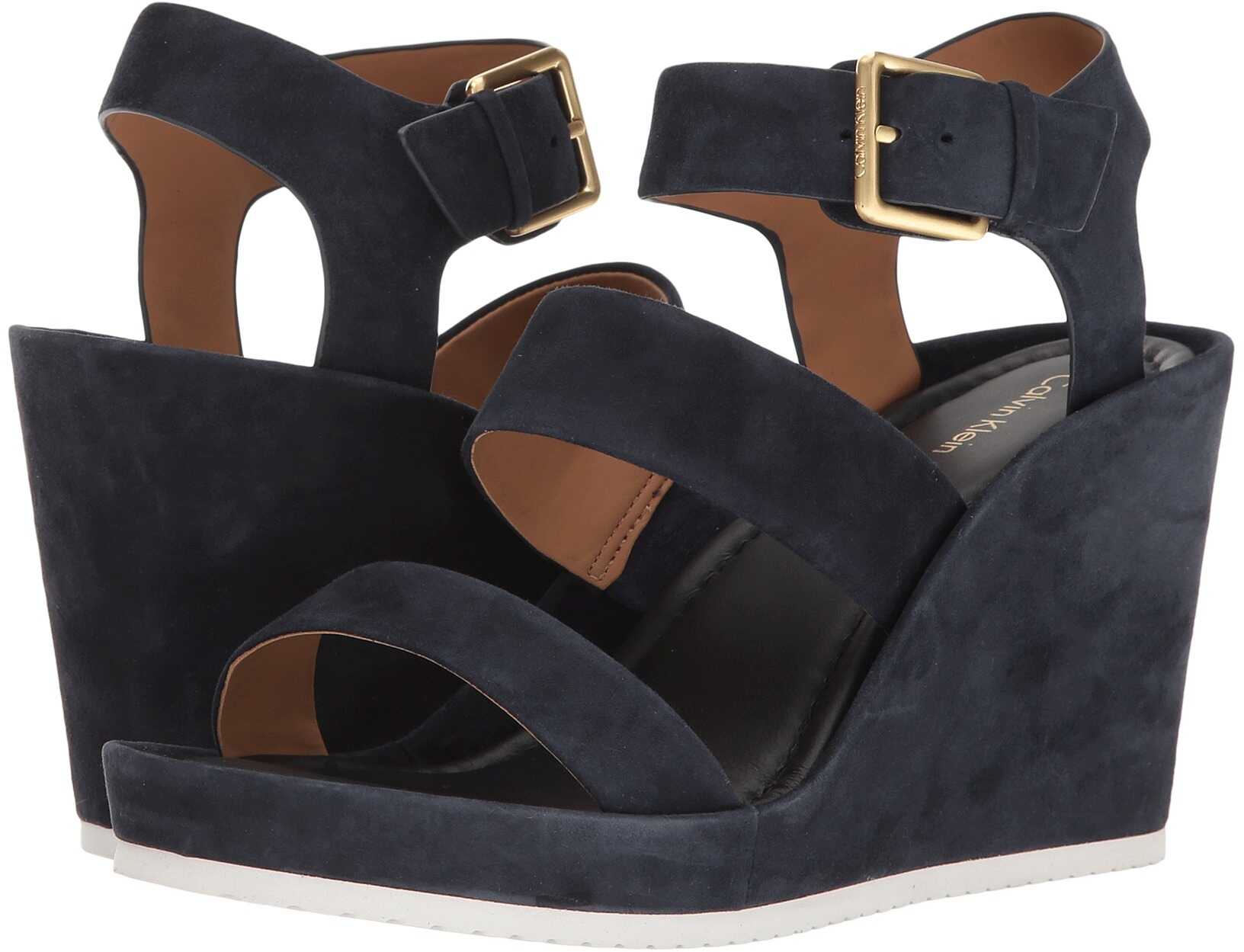 Sandala Calvin Klein Hailey Deep Navy Suede