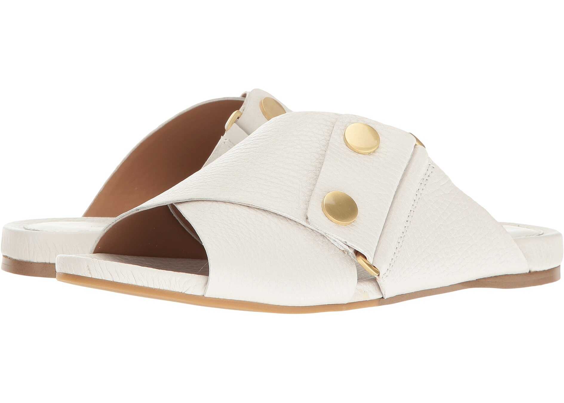 Sandala Calvin Klein Pamice Platinum White Leather