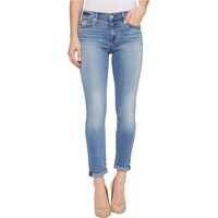 Blugi Skinny Crop & Roll w/ Squiggle in Willow Ridge Femei