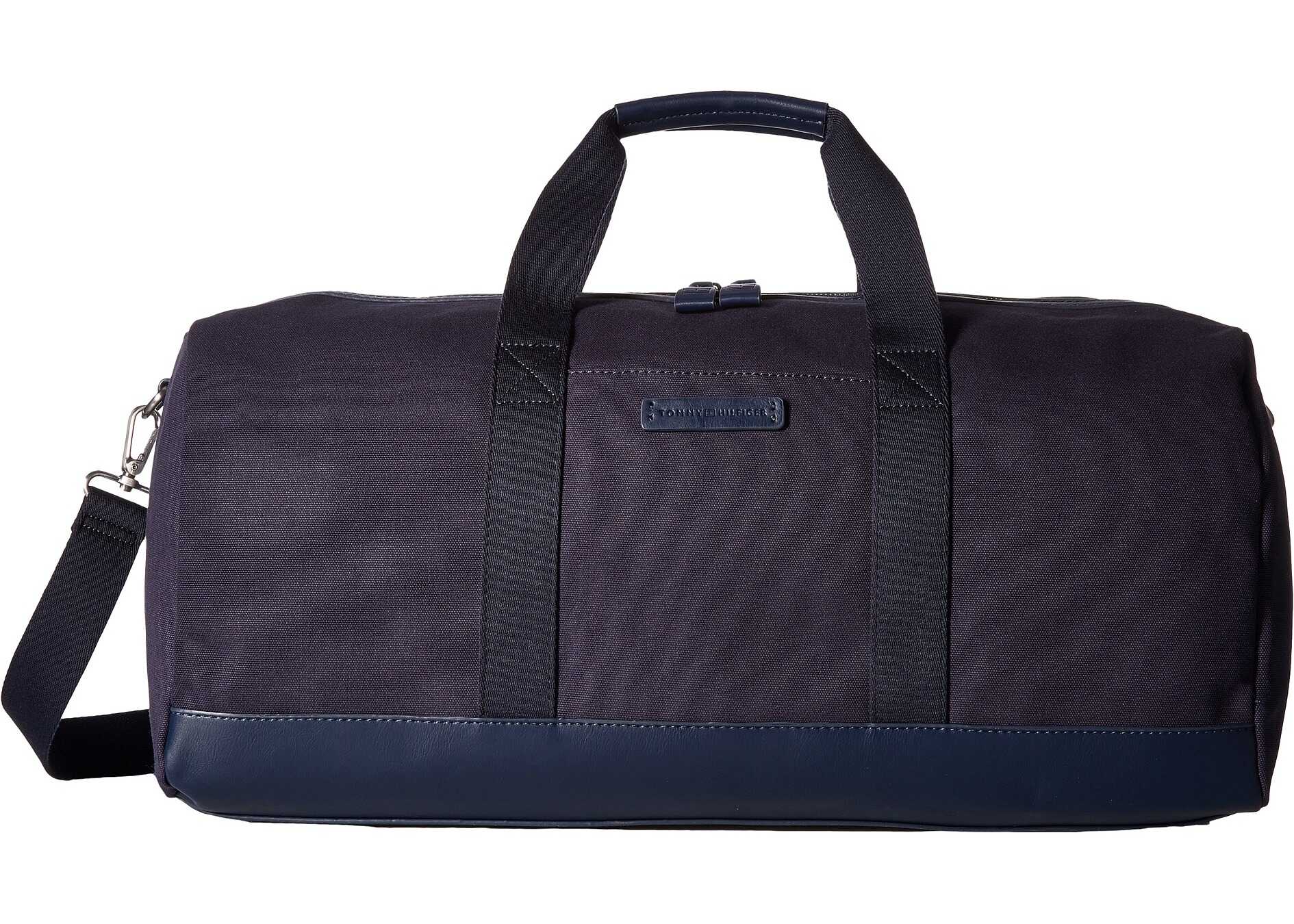 Geanta barbati Tommy Hilfiger Charles Weekender Canvas Tommy Navy