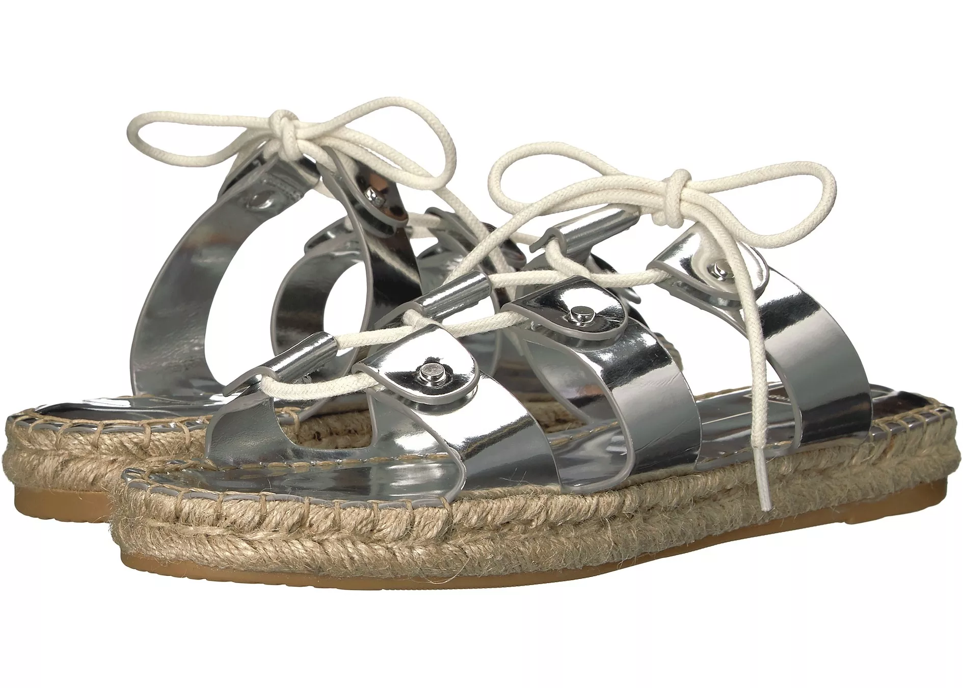 Espadrila Dolce Vita Vana Silver Leather