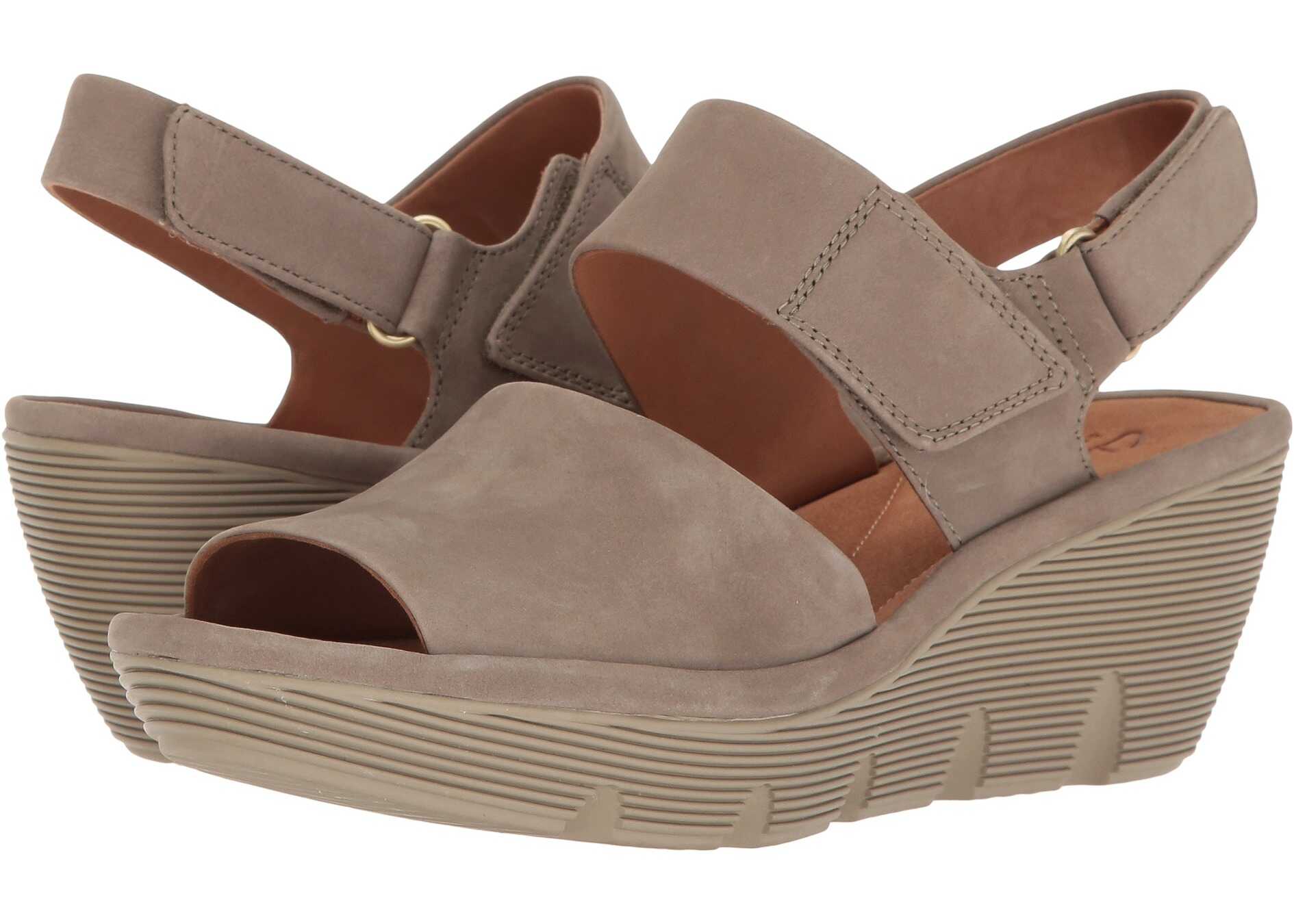 Sandala Clarks Clarene Allure Sage Nubuck