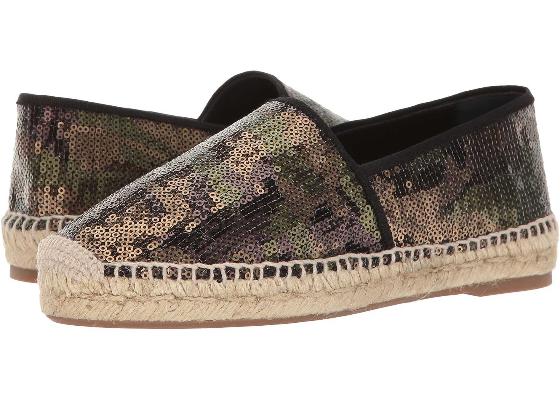 Espadrila Marc Jacobs Sienna Flat Espadrille Khaki Multi