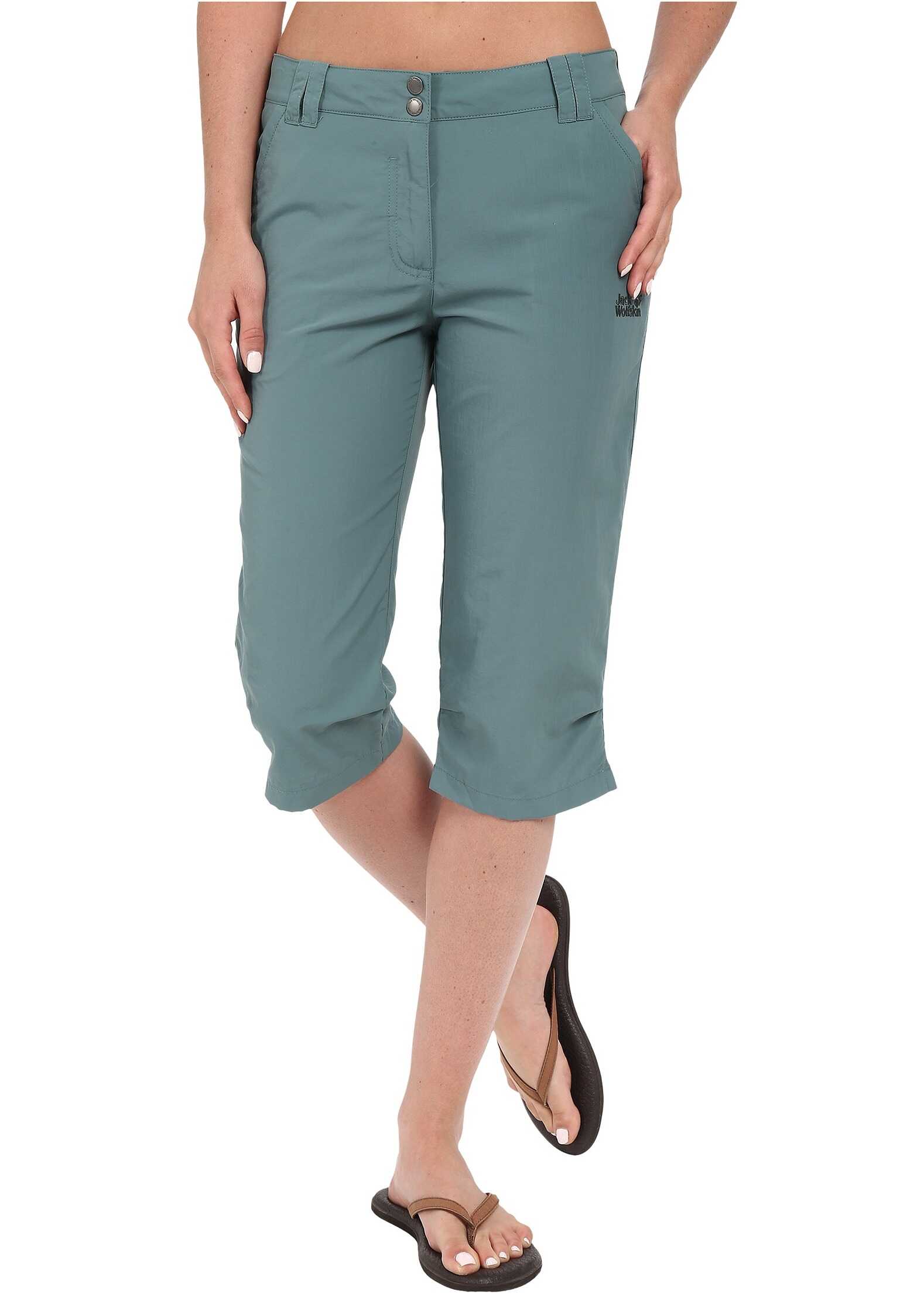 Pantalon Jack Wolfskin Kalahari 3/4 Pants* North Atlantic