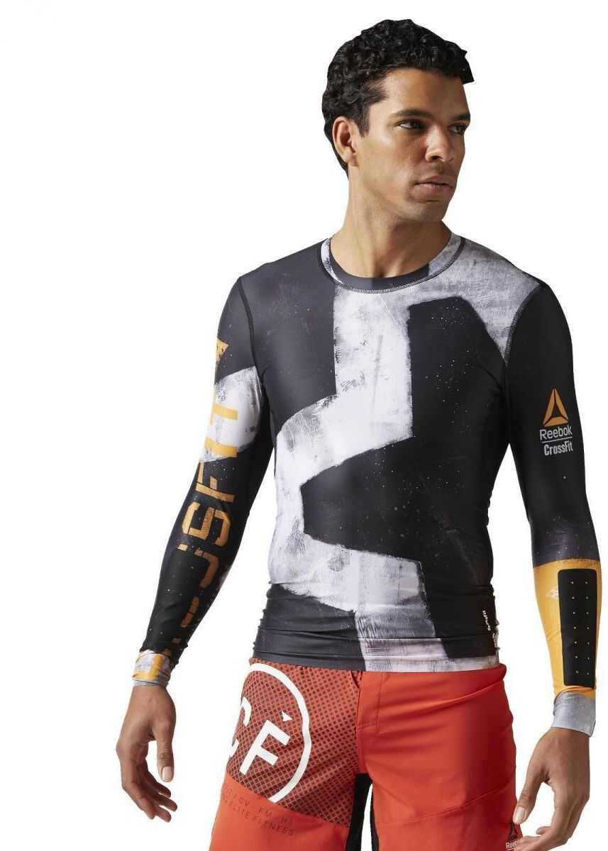 Tricou Reebok RCF ENGINEERED LS CMP TOP BLACK