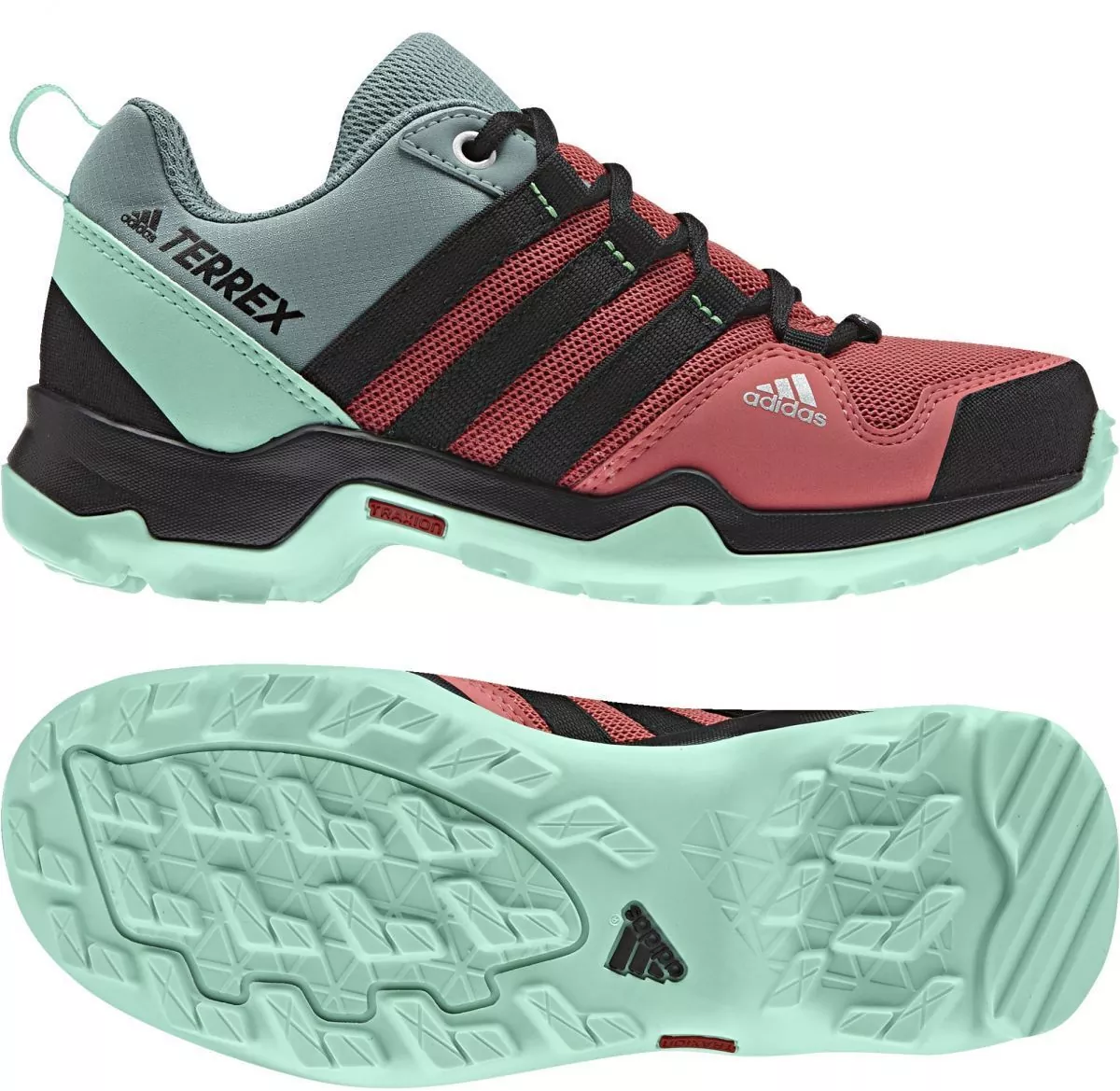 Tenis adidas TERREX AX2R CP K TACPNK/CBLACK/EASGRN