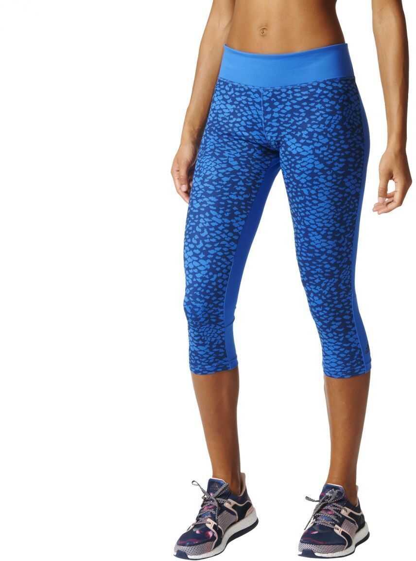 Colant adidas D2M 3/4 TIGH P1 PRINT/MYSBLU