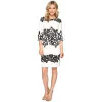 Rochii elegante Fitted Placed Printed Lace Femei