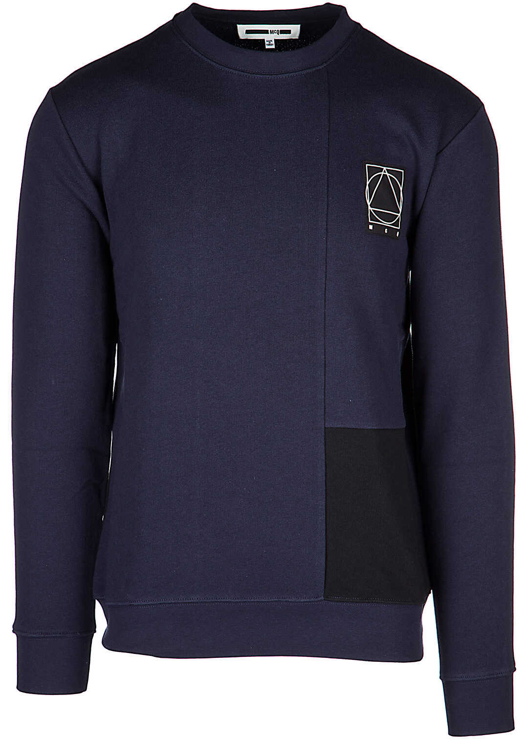 Bluza MCQ Alexander McQueen Sweatshirt Sweat Blue