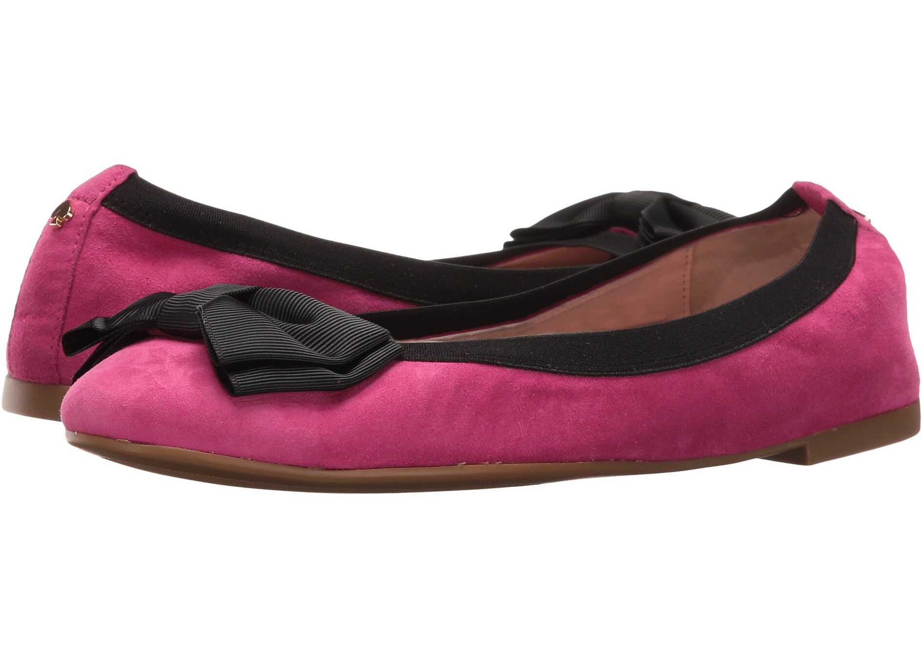 Balerin Kate Spade New York Wylie Too Deep Pink Kid Suede
