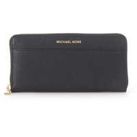 Portofele Mercer Black Saffiano Leather Wallet Femei