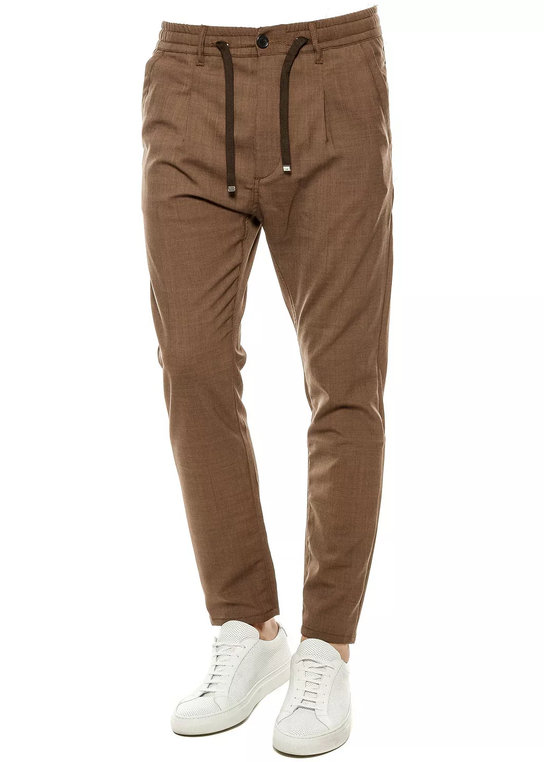 Pantalon Cruna Wool blend pants* Brown