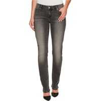 Blugi Straight Leg Jeans in Black Top Wash Femei