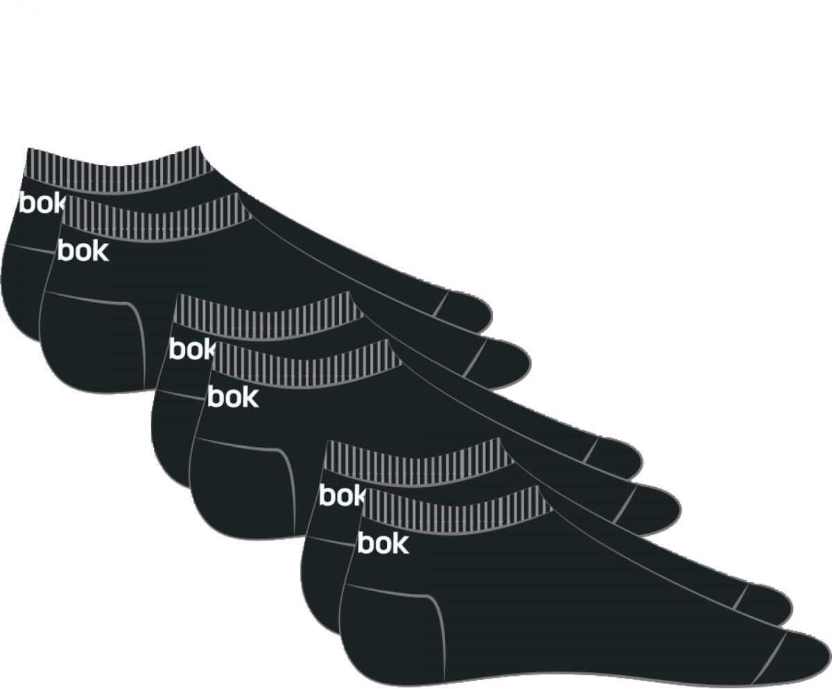 Soseta Reebok ROY U INSIDE SOCK 3X2 BLACK