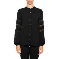 Camasi Michael Kors Blouse With Lace Inserts
