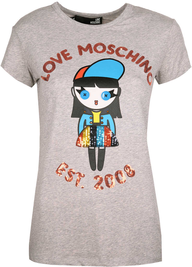 Tricou LOVE Moschino T-shirt Szary