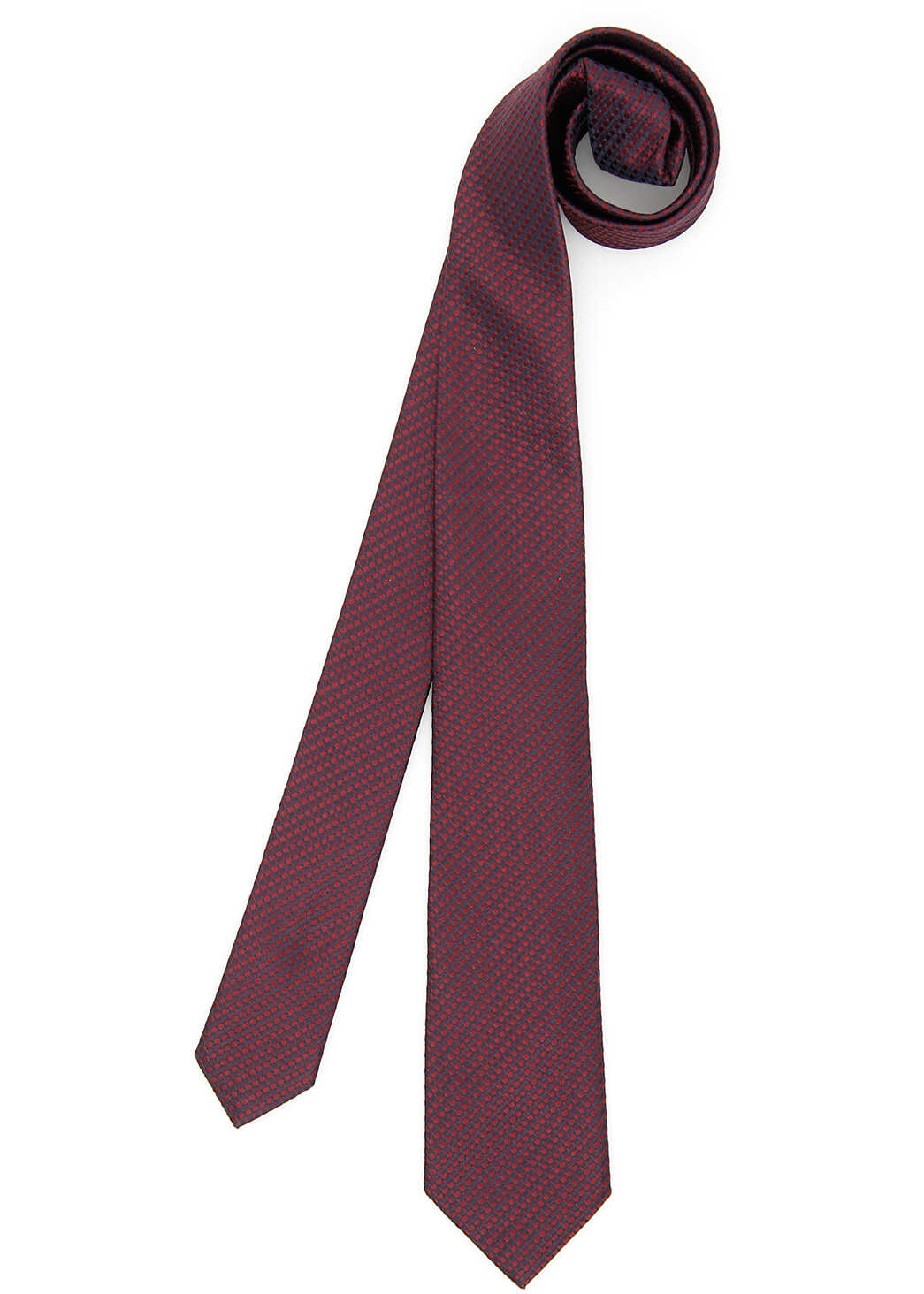 Cravata Ermenegildo Zegna Silk Tie ROSSO SCURO UNITO