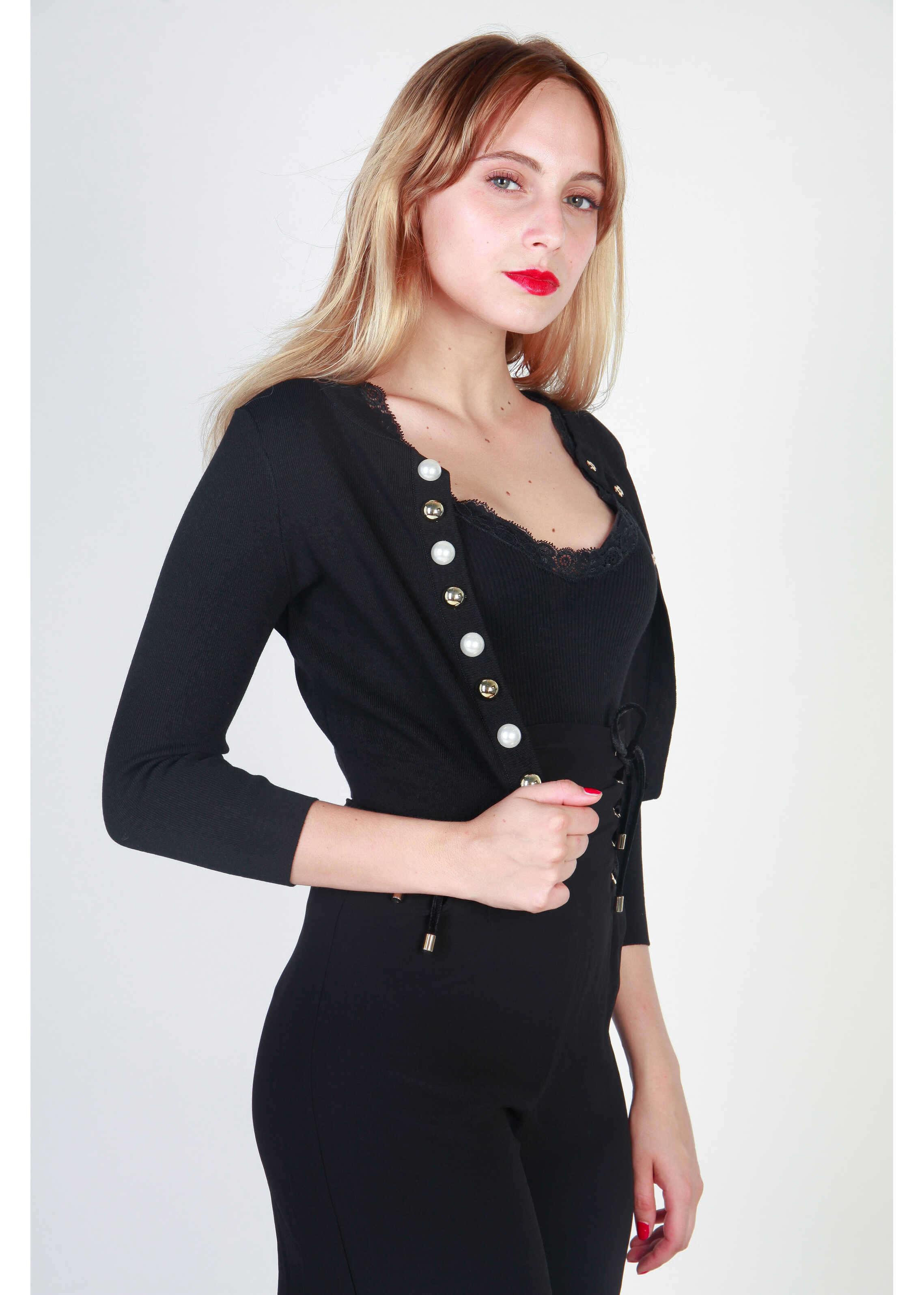 Pulover Pinko 1G12Q3-Y3M1 Black