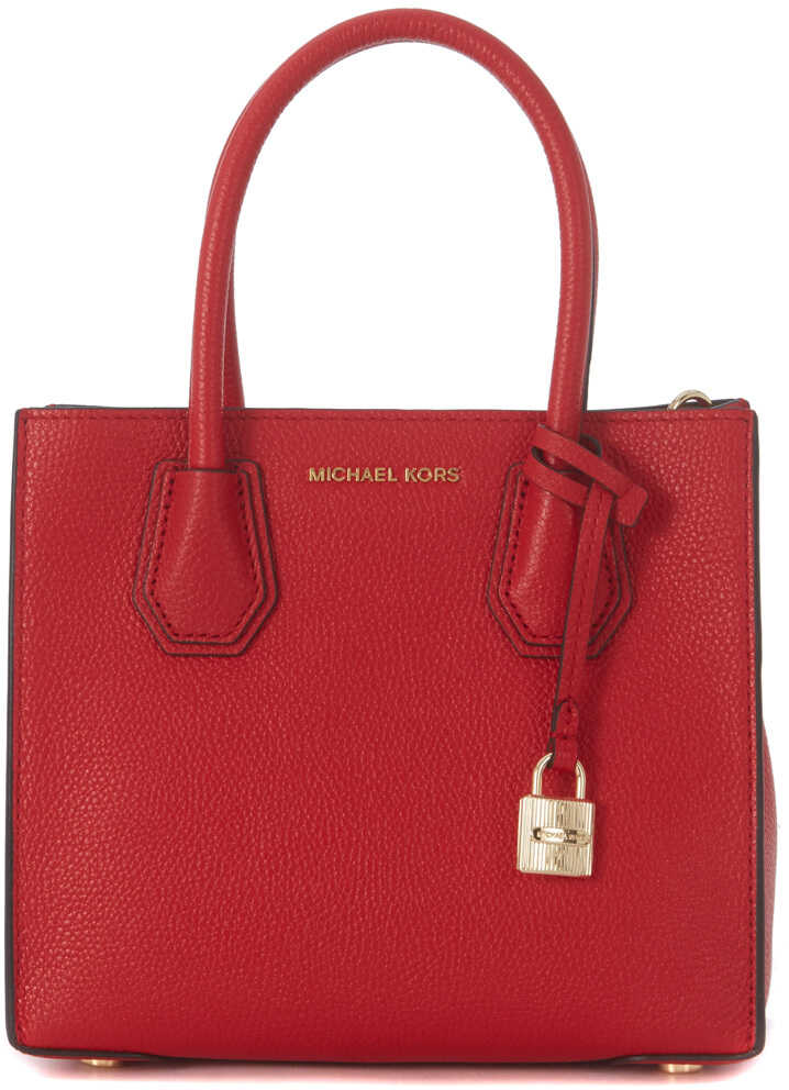 Geanta femei Michael Kors Handbag Model Mercer Messenger In Red Tumbled Leather Red