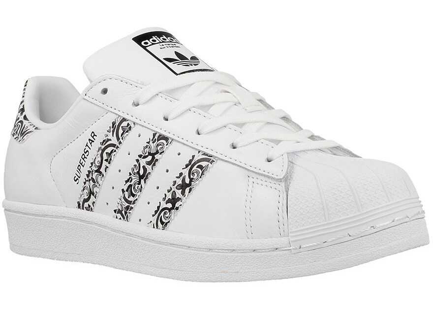 Tenis adidas Superstar W White,Black
