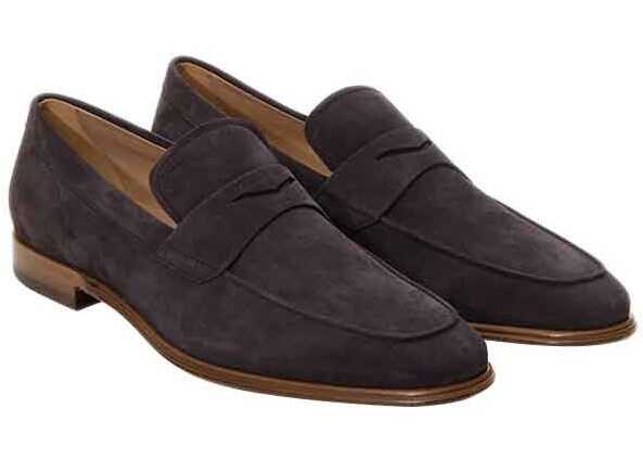 TOD'S Suede Loafers Blue