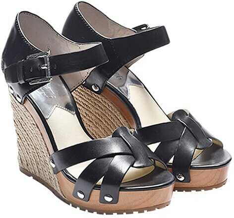Michael Kors Wedge Sandals Black
