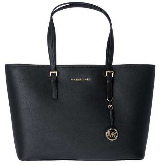 Geanta femei Michael Kors Jet Set Travel Medium Bag Black