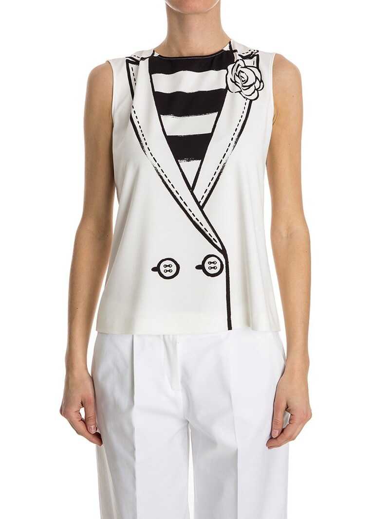 Bluza Moschino Top White