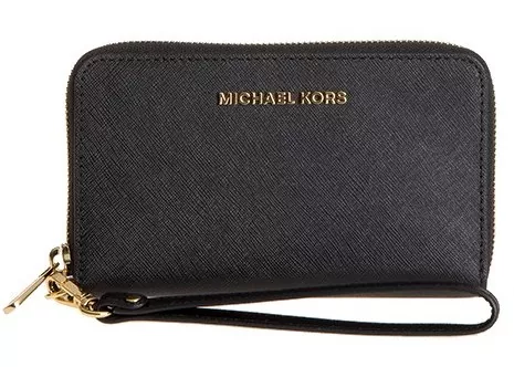 Portofel Michael Kors Jet Set Travel Wallet Black