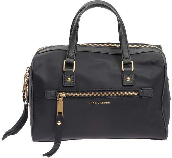 Geanta femei Marc Jacobs Trooper Bauletto Bag Black