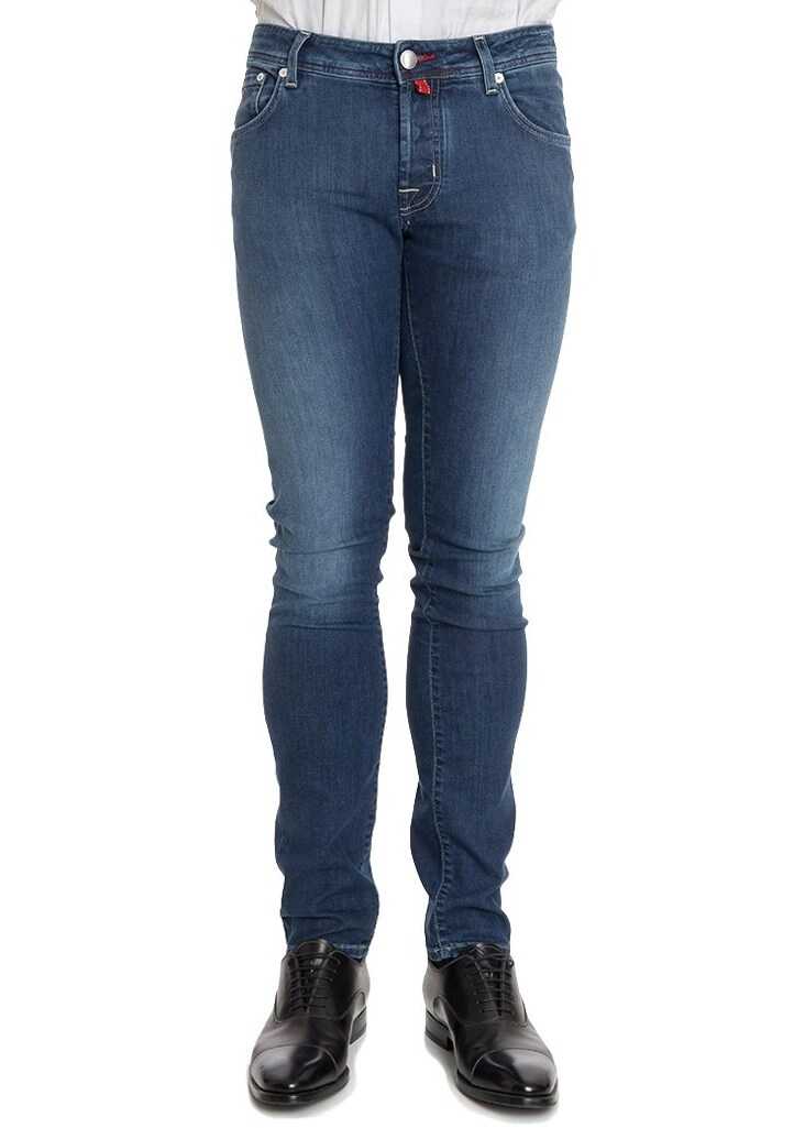 Blug Jacob Cohen 5 Pockets Jeans Blue