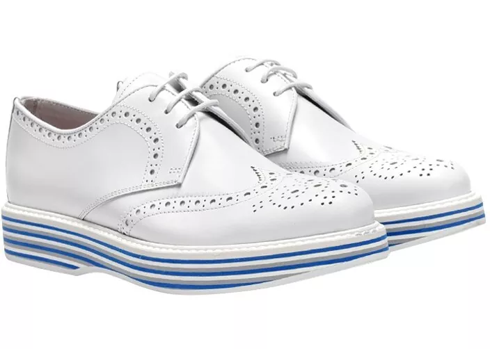 Pantof Church's Derby Shoes White