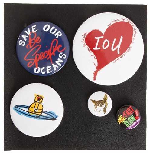 Vivienne Westwood Anglomania 5 Pins Set Multi