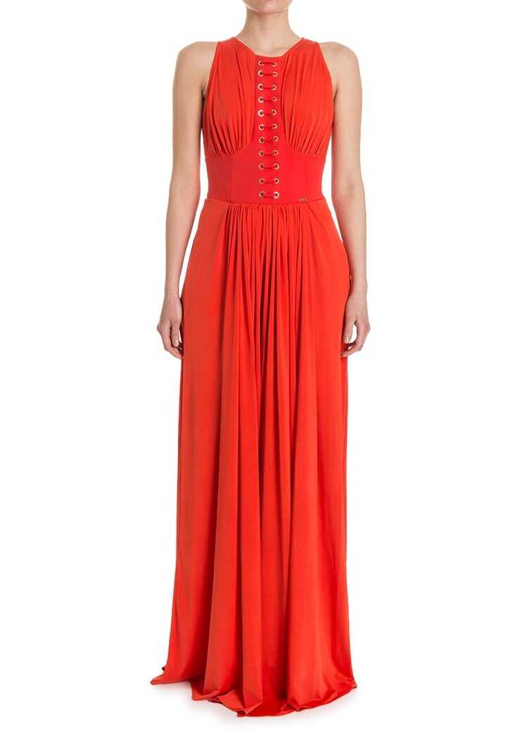 Rochie Elisabetta Franchi Long Dress Red