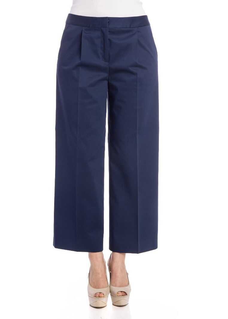 Pantalon Moschino Stretch Cotton Trousers Blue
