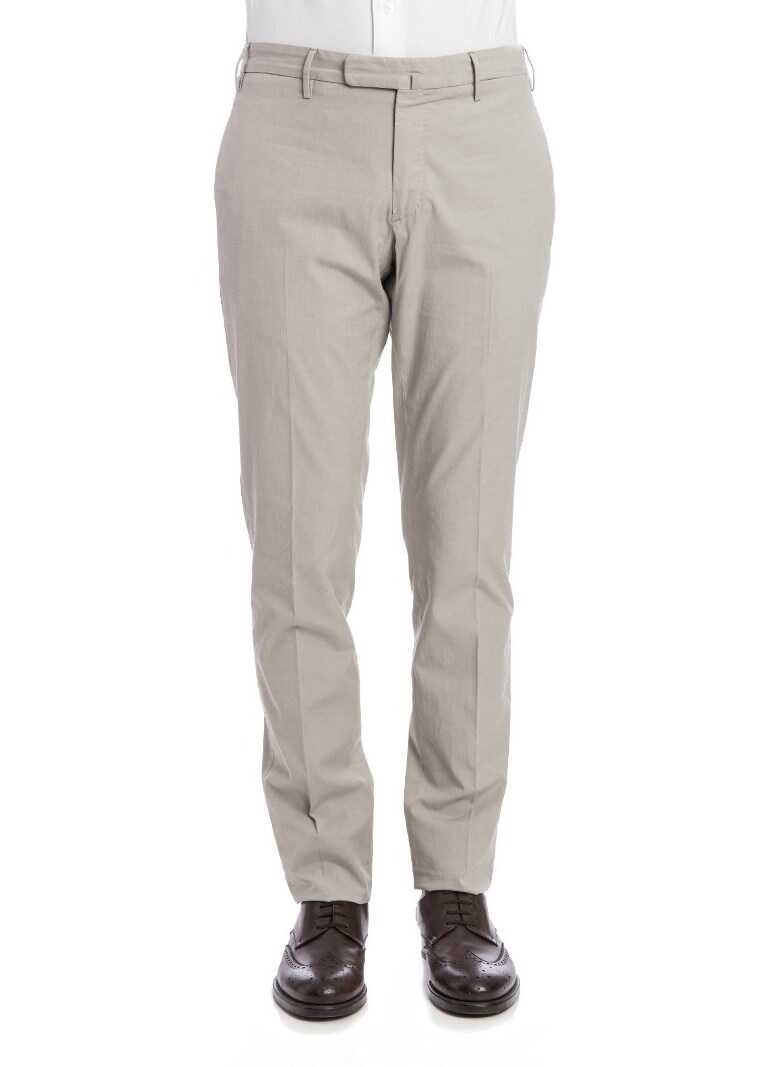Pantalon Incotex Stretch Cotton Trousers Gray