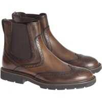Ghete Brogue Ankle Boots Barbati