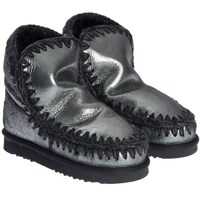 Incaltaminte Eskimo 18 Ankle Boots In Metallic Black Femei