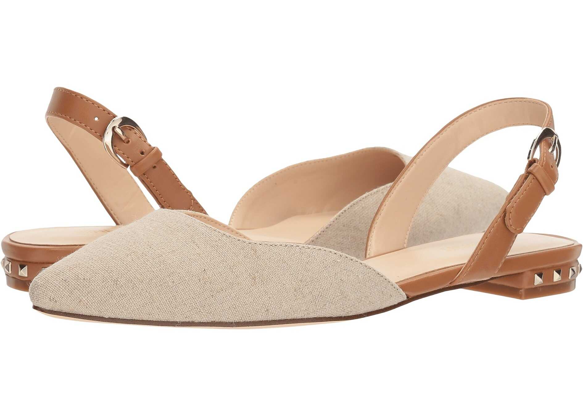 Balerin Nine West Althoff Natural/Dark Natural