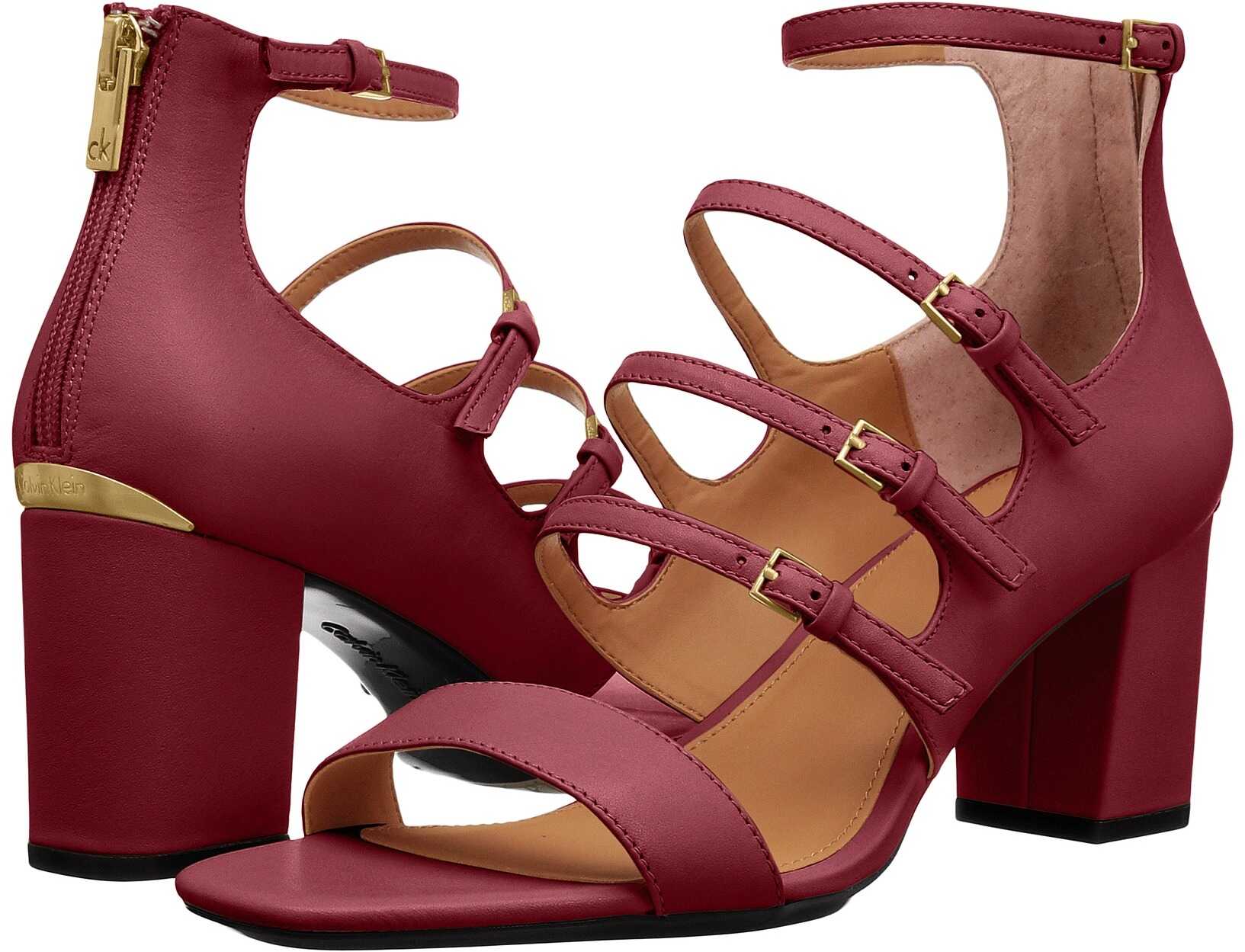 Sandala Calvin Klein Caz Cherry Red