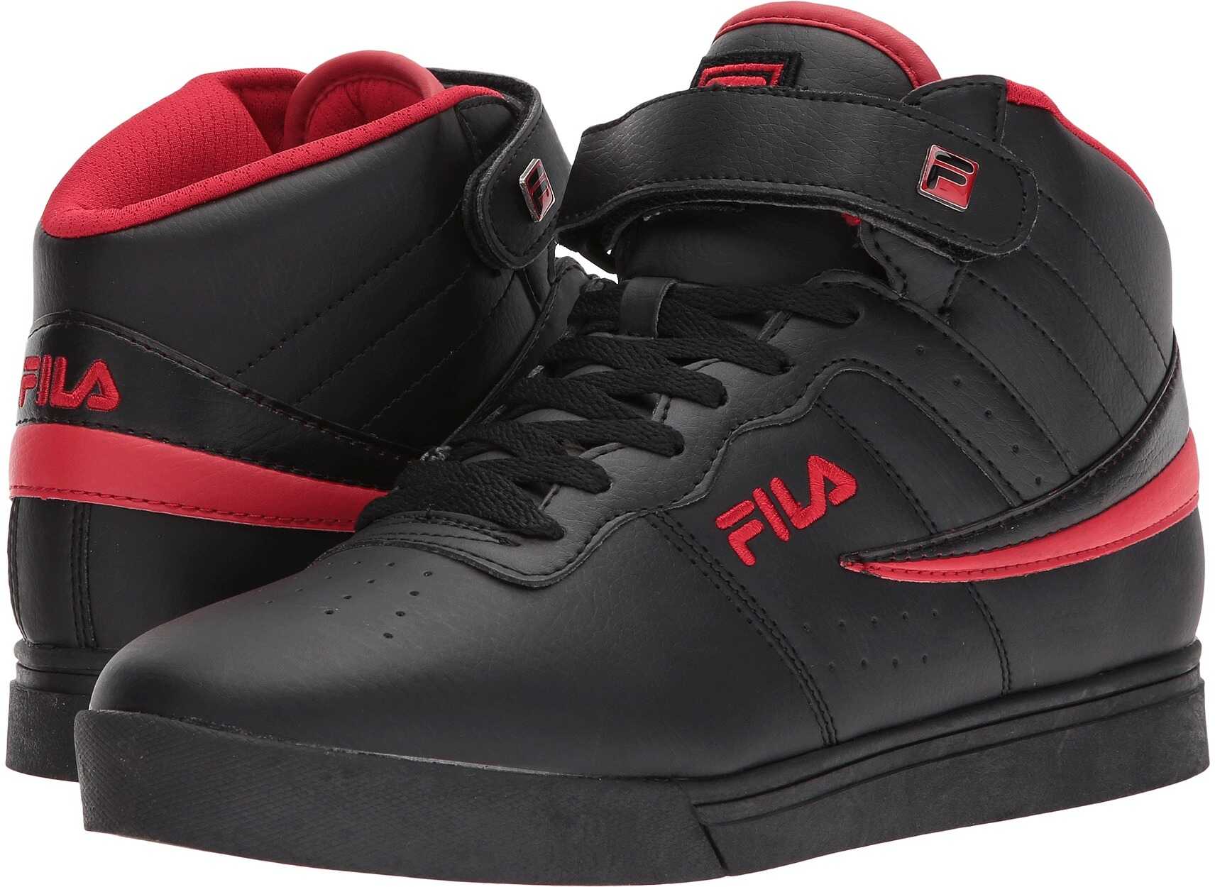 Fila Vulc 13 Mid Plus Black/Fila Red/Black