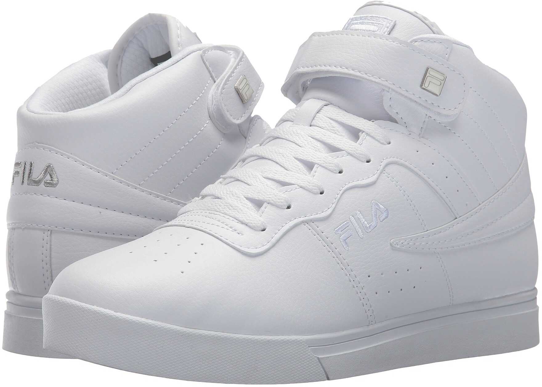 Fila Vulc 13 Mid Plus White/Metallic Silver/White
