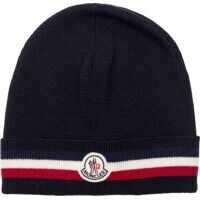 Palarii Blue Wool Cap Barbati
