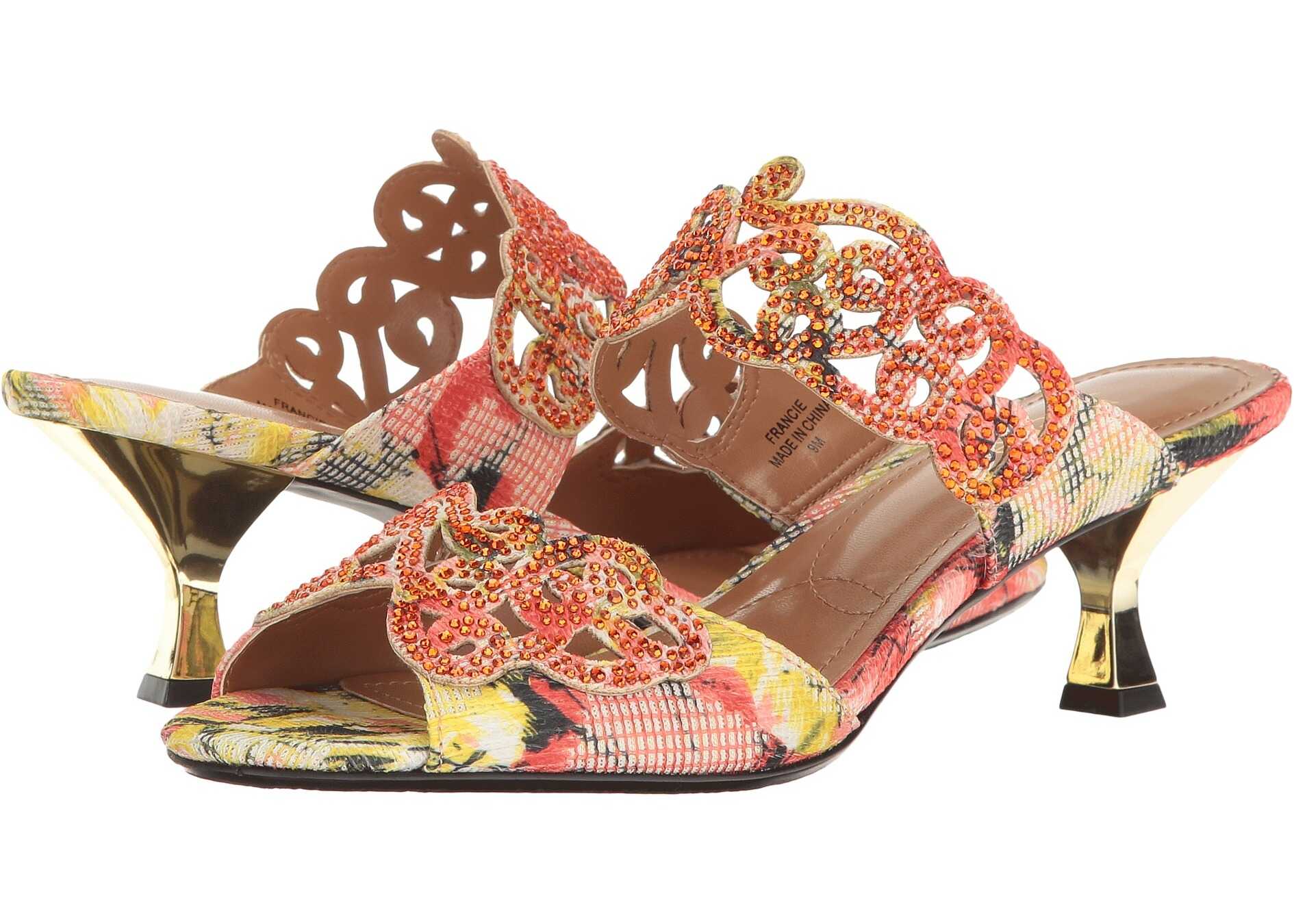 Sandala J. Renee Francie Coral Multi