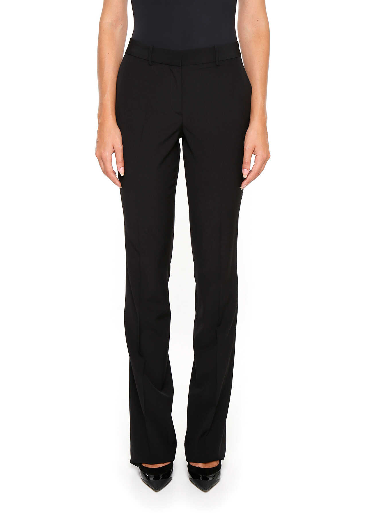 Pantalon Salvatore Ferragamo Pure Wool Trousers NERO